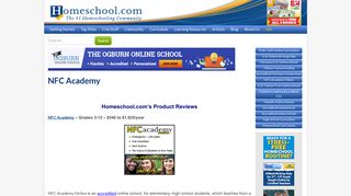 NFC Academy - Homeschool.com