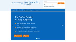 Navy Federal GO Prepaid - Home Page - visaprepaidprocessing.com