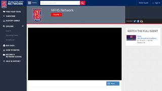 Live NFHS Network Sports and Events - NFHS Network