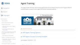 Agent Training | FEMA.gov
