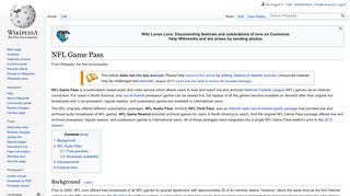 NFL Game Pass - Wikipedia