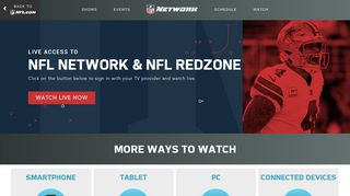 Watch NFL Network and NFL RedZone Online - NFL.com