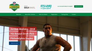 NFL International Combine | Do you have what it takes?