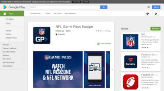 NFL Game Pass Europe - Apps on Google Play