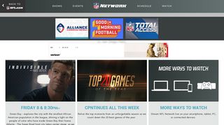 NFL Network: Watch Live Football Games, NFL Shows & Events