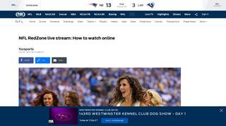 NFL RedZone live stream: How to watch online | FOX Sports