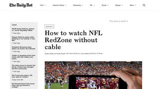 NFL RedZone Streaming: 4 Cheap Ways to Stream Without Cable