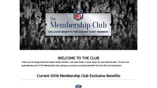 The Membership Club - NFL.com