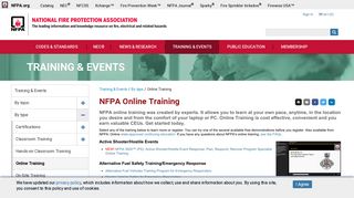NFPA - Online Training