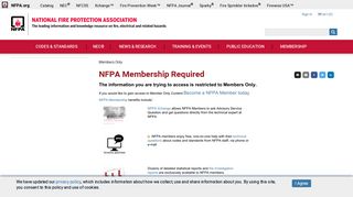 Members Only - NFPA