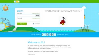 IXL - North Franklin School District