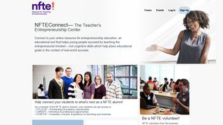 NFTE Connect | The Teacher's Entrepreneurship Center