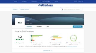Working at NGCP company profile and information | JobStreet.com ...