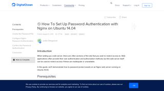 How To Set Up Password Authentication with Nginx on Ubuntu 14.04 ...
