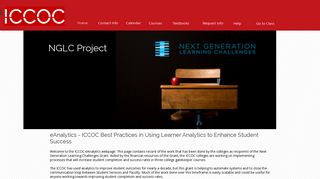 NGLC Project - Iowa Community College Online Consortium