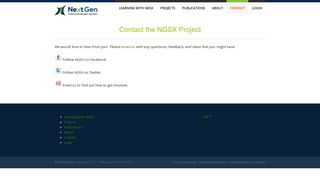 NGSX :: Contact