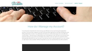 How do I Manage my Account? - NH Cash - NHCash.com