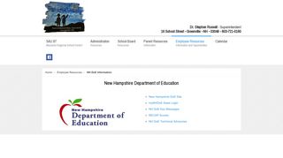 NH DoE Information - Mascenic School District