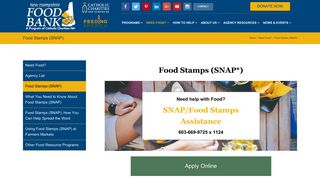 Food Stamps (SNAP) - The New Hampshire Food Bank