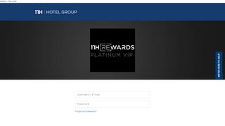 NH Rewards Platinum VIP login | NH Hotel Group