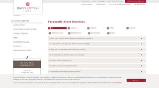 Frequently Asked Questions - FAQ | NH Hotel Group - NH Collection