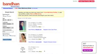 Nhavi Matrimony. Nhavi Brides. 3,000+ Matching Profiles. - Bandhan ...