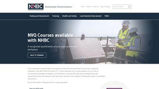 NVQ Courses available with NHBC - NHBC Home - The UK's leading ...