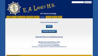 Parents - E. A. Laney High School - Google Sites