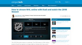 How to Stream NHL Live Online with Kodi and Watch the 2018 Season