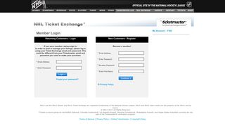 NHL Tickets | Official Ticket Exchange of the NHL - TicketsNow