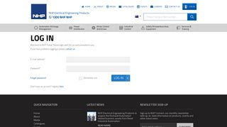 Log in | NHP Customer Portal