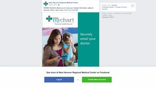 NHRMC MyChart allows you to view your... - New Hanover Regional ...