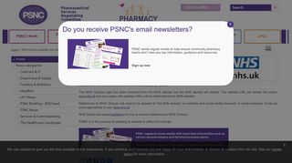 NHS Choices website now referred to as the NHS website : PSNC ...