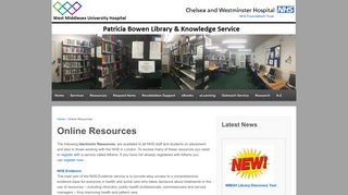 Online Resources | - Library Staff