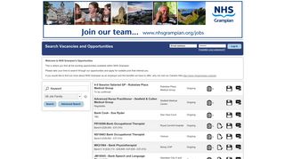 Login - Welcome to NHS Grampian's Online Recruitment Site where ...
