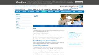 WiFi - Sheffield Teaching Hospital