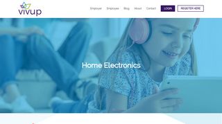 Home Electronics - Vivup: Employee Benefits Schemes