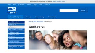 NHS England » Working for us
