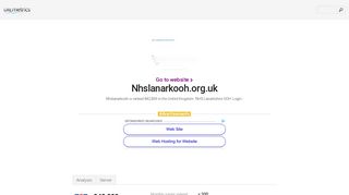 www.Nhslanarkooh.org.uk - NHS Lanarkshire OOH Login - urlm.co.uk