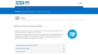 Portal - NHSmail 2 Portal - Home