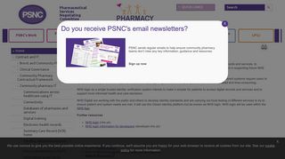 NHS login : PSNC Main site