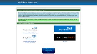 NHS Remote Access