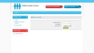 Login - NHS Credit Union Limited