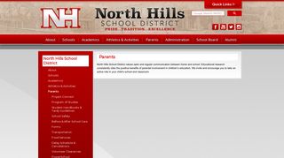 Parents - North Hills School District