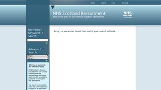 NHS Scotland Recruitment