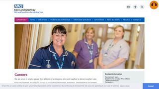 Staff banks - Kent and Medway NHS and Social Care Partnership Trust