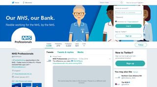 NHS Professionals (@NHSPbank) | Twitter