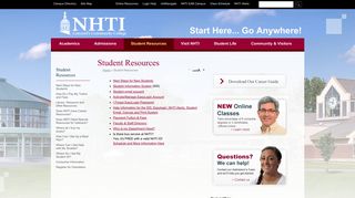 Student Resources | NHTI