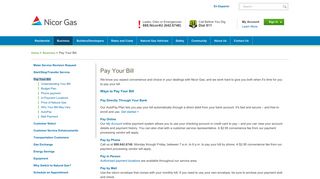 Pay Your Bill - Nicor Gas