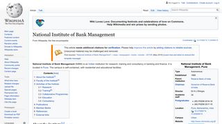 National Institute of Bank Management - Wikipedia